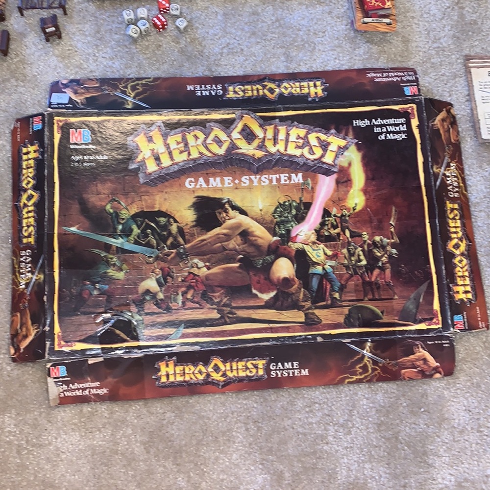 Vintage 1989 Hero Quest - Picture 8 of 9